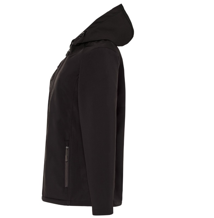 Women softshell jacket with hood